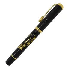 Caneta Dragão Metal Luxuosa Presente Original + Caixa Refil
