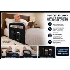 Grade  de Cama IDOSO REFORÇADA Apoio Segurança Cama