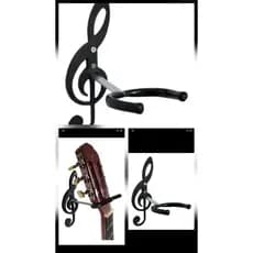 Suporte de Parede para Violão; Guitarra; Uculelê; Baixo