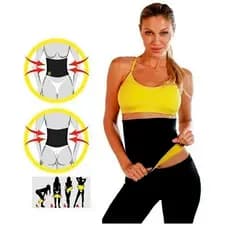 Cinta abdominal queima gordura hot shapers
