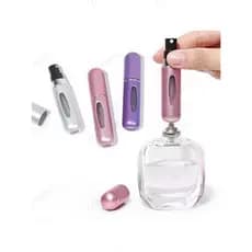 KIT 2/3/5/10 Pcs Porta Perfume Recarregavel Portatil Spray 5ml