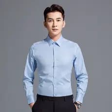 Camisa Social Masculina Manga longa Slim Fit Top Linha
