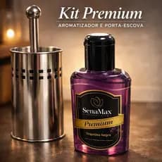 Escova Sanitária Inox + Limpador Perfumado Orquídea Negra