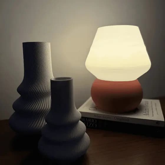 Luminária para Decoração de Quarto - Com Lâmpada Inclusa