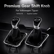 Vara Da Alavanca Do Botão De Mudança De Marcha De 5 6 Velocidades Para Volkswagen VW Tiguan 5NB711113F Com Capa À Prova