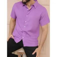Camisa Social Slim Fit Masculina Manga curta