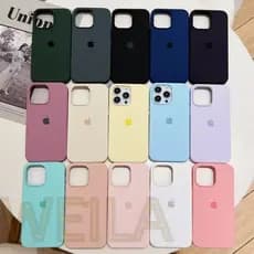 Capa Capinha Case Para 14 14pro 14plus 14promax - Silicone e Interior Aveludado Super Premium