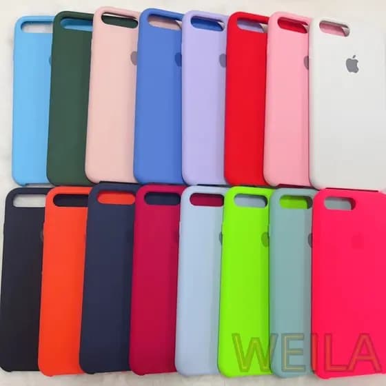 Capa Capinha Case Para iPhone 7PLUS e 8PLUS - Silicone e Interior Aveludado Super Premium