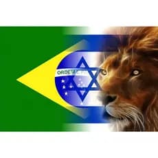 Bandeira Leão da Tribo de Judá Grande Cetim com Acabamento 150x1,00