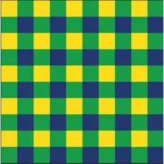 Tecido Oxford Estampado Xadrez Brasil 18 Varejo Tecidos