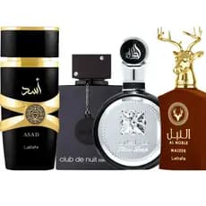 Kit 4 Perfumes Masculinos Árabes 60ml