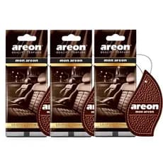 Kit 3 Aromatizante de Carro Mon Areon - Leather Interior