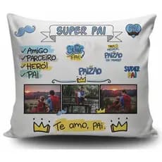 Almofada Personalizada Dia Dos Pais Com foto