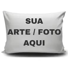 Almofada Personalizada 3 unidades Com Foto ou Sua Arte