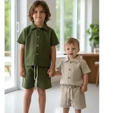 KIT CONJUNTO INFANTIL MAURICINHO INFANTIL DE MENINO DE 2 AO 14 ANOS