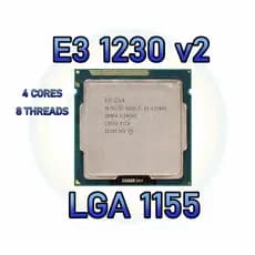 Processador LGA1155 Intel Xeon E3-1230 v2 (similar a i7-3770)