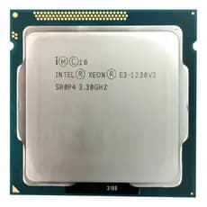 Processador Xeon e31230v2= i7 3770 sem video  integrado