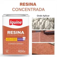 Resina Concentrada 18l Incolor Impermeavel Protege e Embeleza iquine