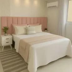 Kit 10 Placas de Cabeceira 45x cm Modular Estofada Elegante e confortável Cama King - Envio Imediato