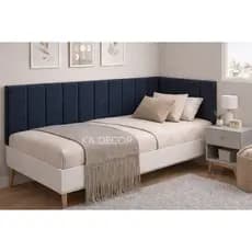 Kit Completo Até 20 Cabeceira Modular Estofada de Cama Solteiro Casal Queen King Em L - Envio Rapido