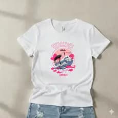 Camiseta Feminina Tokyo Japan Unissex Blusa 100% Algodão Envio Rápido