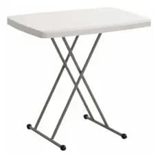 Mesa Robust Dobrável Multiuso 80CM - Branca