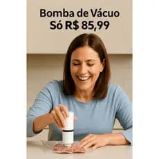 Bomba Elétrica Sucção Para Saco A Vácuo Recarregável pra Conservação de Alimentos Seladora Portátil