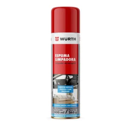 Espuma Limpadora 400ml/265g - Wurth - 0890132101