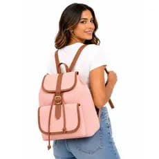 Mochila Escolar Feminina Reforçada para Trabalho Multiuso Notebook Casual