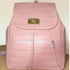 Mochila Feminina de Costas Bolsa Mochilinha Reforçada Corino  Moda Casual