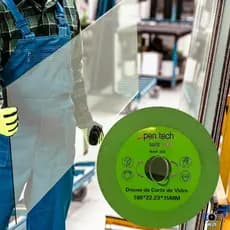 Discos Corte De Vidro 4 Polegadas 100mm Lâmina Diamantada kIT Ultrafina Polimento Mármore Cerâmica