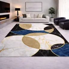 Tapete Sala Quarto 2,00x2,40 Antiderrapante Promoção Conforto e Estilo Para Sua Casa