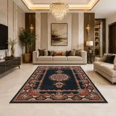 Tapete para Sala e Quarto 2,00x2,40 Belga Antiderrapante Luxuoso Premion
