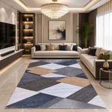 Tapete Grande 2,00x2,40 Sala Quarto Luxo Macio Moderno