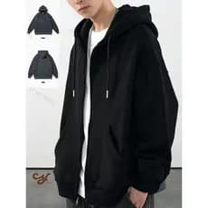 Moletom de zíper canguru Blusa Casacos moletom de frio-confortável-Oversize-Agasalho Unissex com bolso e capuz Ajustável