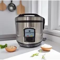 Panela de Arroz Elétrica de Inox 6 xícaras - 220V cosinha casa