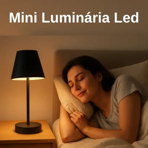 Mini Luminária Led luminaria banca abaju luminaria luminaria de cabeceira de cama