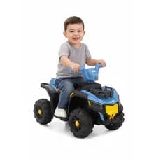 Quadriciclo Elétrico Infantil 6V - Azul Quadriciclo Infantil Elétrico Marcha Frente e Ré Z