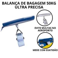 Balança Digital Para Bagagens 50kg 7555 Brasfort