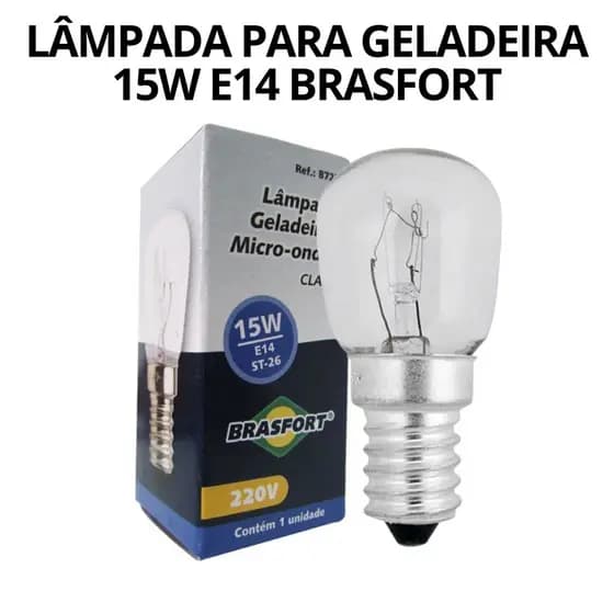 Lampada Geladeira/micro-ondas Clara 220v 8722 Brasfort