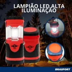 Lampiao De Led Retratil 7839 Brasfort
