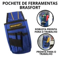 Pochete Para Ferramentas 6 Compartimentos 7565 Brasfort