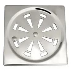 Ralo Grelha Para Banheiro 15x15 Inox Alto Padrão Abre Fecha