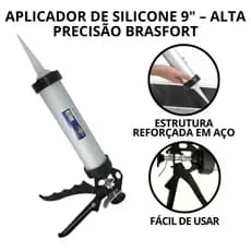 Aplicador De Silicone Tubular 9"(225mm) 7310 Brasfort