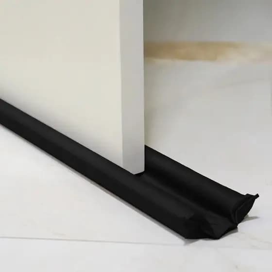 Veda Porta Protetor Rolinho 80cm e 90cm Impermeável Proteção Dupla