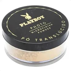 Pó Translúcido Solto Playboy Maquiagem Profissional Efeito Photo Acabamento Natural Matte