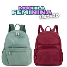 Kit Escolar Feminino Mochila Look Moda com Estojo