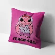 Capa De Almofada Infantil Avulsa 42x42cm Com Zíper Decorativo - Oferta