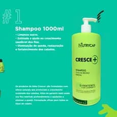 Shampoo Cresce+ 1L Nutry Cap