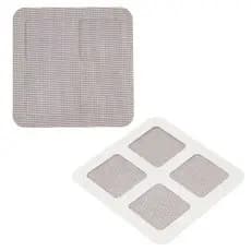 Kit 6 Tela Protetora Filtro Adesivo P/ Ralo Banheiro Cozinha